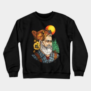 Mountain Man Crewneck Sweatshirt